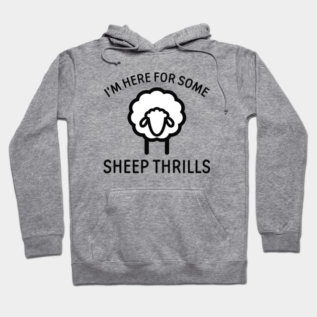 Sheep Thrills Hoodie by LuckyFoxDesigns